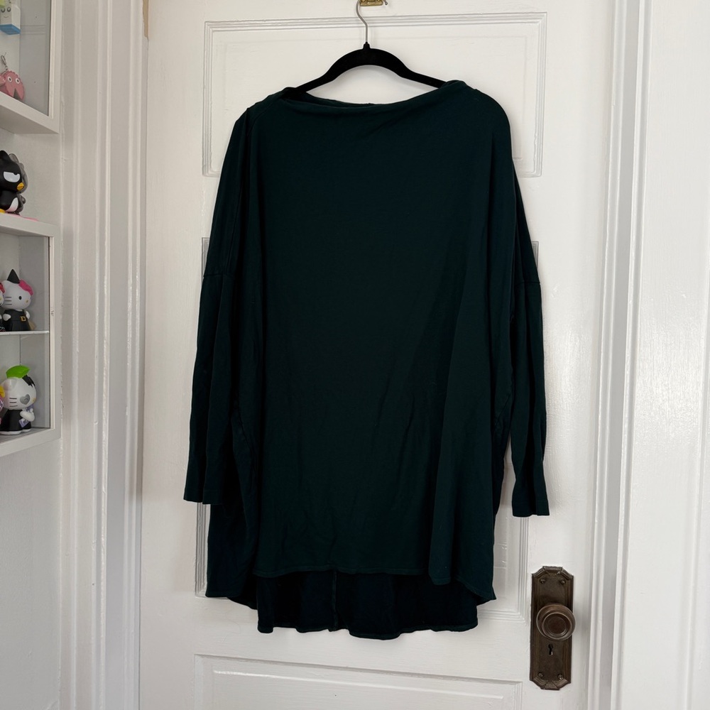 bryn Walker Mallard / Deep Green Long Sleeve Tunic